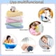 thumbnail image 3 of 6 Pack Muslin Burp Cloths Baby Burp Clothes - Burp Rags for Boy Girls Muslin Bibs 6 Layers Large 20''x10'' 100% Cotton Hand Washcloths Soft Absorbent,Other, 3 of 8
