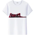 thumbnail image 3 of Camiseta de algodón de verano para niños 2024, camisetas con gráficos de Deadpool de dibujos animados de Marvel, camisetas estéticas Y2K para bebés y niñas, ropa para niños, 3 of 5