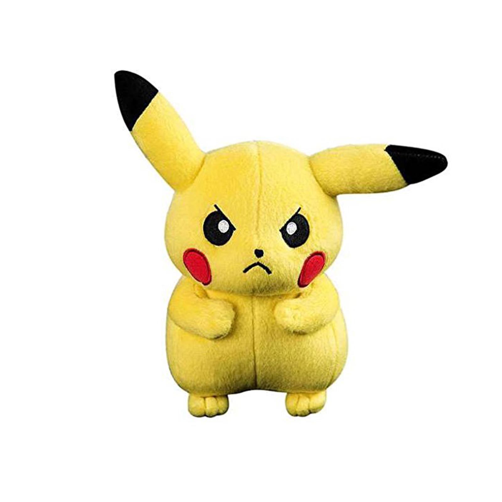 Tomy Pokemon Pikachu Angry 8 Inch Plush Figure - Walmart.com