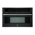 thumbnail image 2 of Forno Oliena Espresso Black 30-Inch Built-In Microwave and Convection Oven Combo, 1.6 cu.ft, 1750W Convection, 1000W Microwave, Stainless Steel Interior, Glass Touch Controls, Sensor Cooking, 2 of 6
