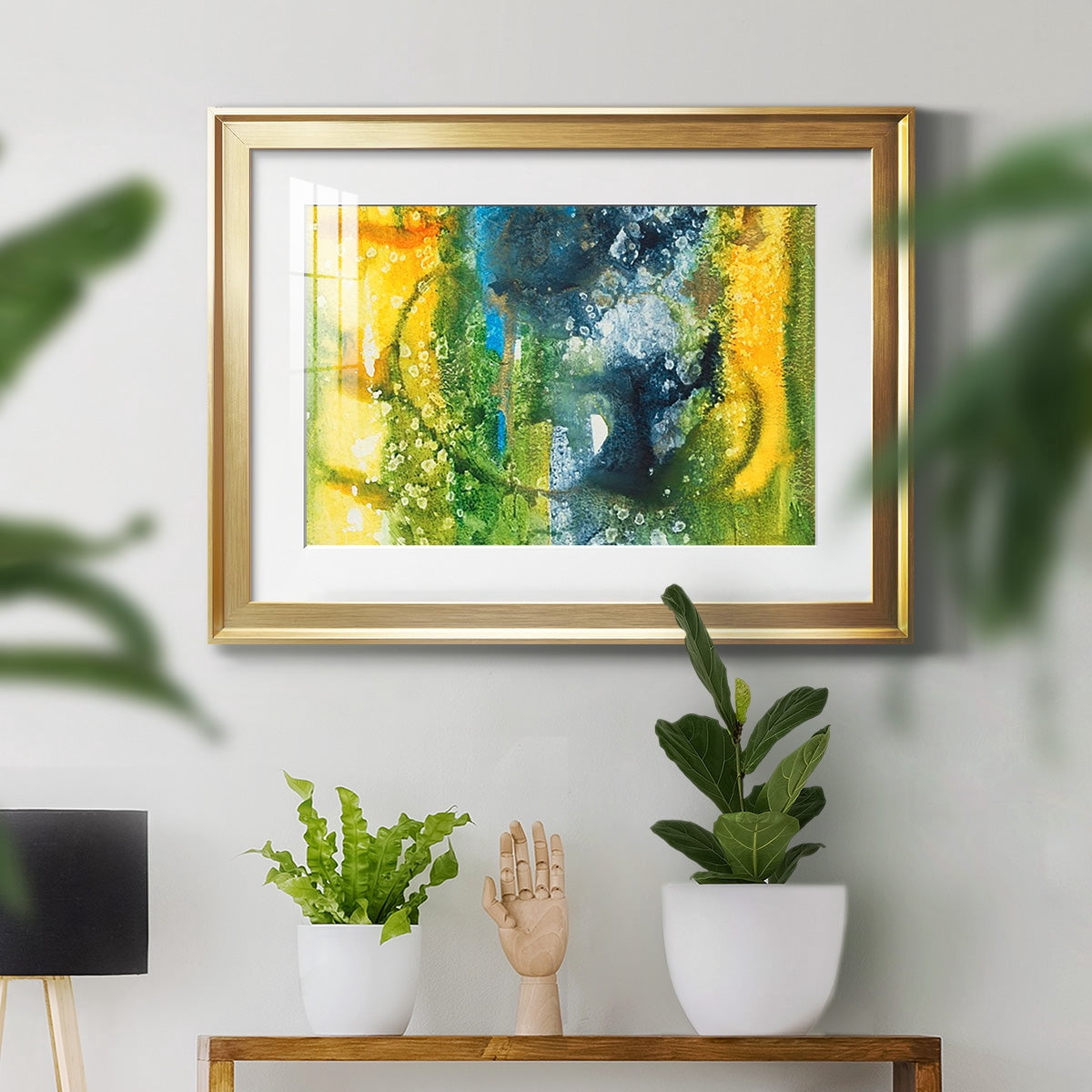 Aquatic Energy III Premium Framed Print - Ready to Hang