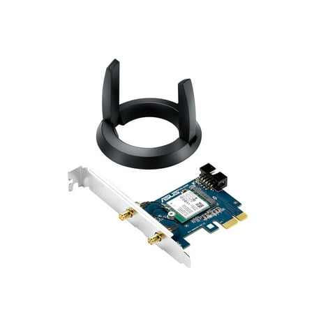 Asus Dual Band PCIe WiFi Adapter with Bluetooth (Best Wifi Pci Card 2019)