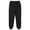 Black, variant on QUDDERR Kids Toddle Jogger Pants for Girls Boys Cotton Sweatpants with Pocket Youth Summer Thin School Uniform Trousers for 5-17 Years