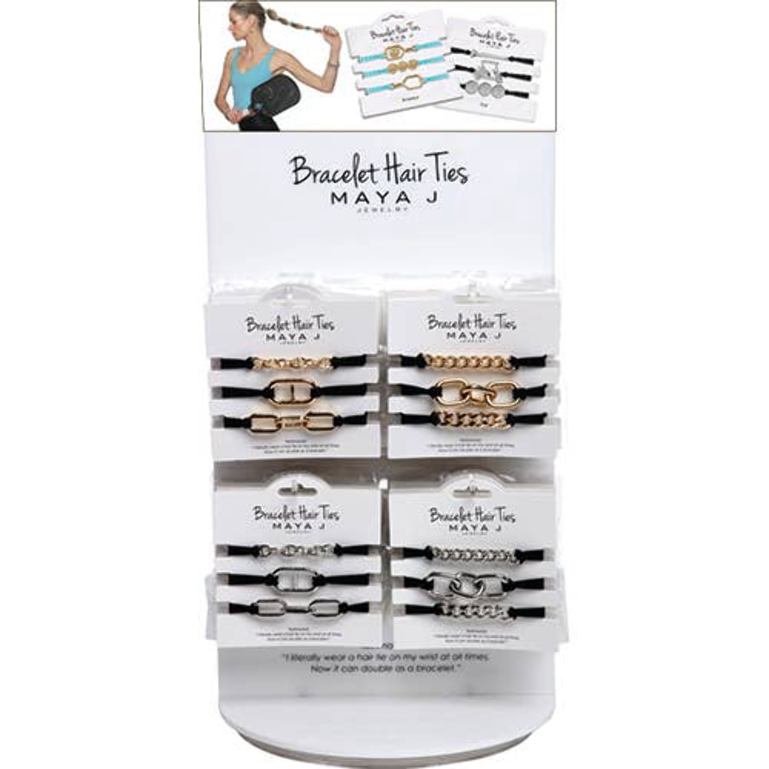 bracelet hair ties maya