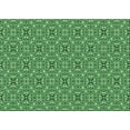 thumbnail image 1 of Ahgly Company Tapis d'Intérieur Lavables en Machine, Rectangle Transitionnel, Vert Émeraude Profond, 7' x 10', 1 of 7