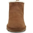 thumbnail image 4 of Lucky Brand Dweller Cognac Faux Shearling Round Toe Pull On Ankle Casual Booties (Cognac, 8), 4 of 8