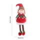 thumbnail image 3 of Muñecas de elfo de patas largas de 18,9 pulgadas, muñeco de elfo de Navidad de tela roja y verde, 3 of 5