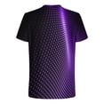 thumbnail image 5 of Chandail à Manches Courtes pour Homme, T-Shirt à Col Rond Imprimé, Mode Décontractée, Coupe Ample pour Superposition Hivernale avec Vestes et Shorts, 5 of 5