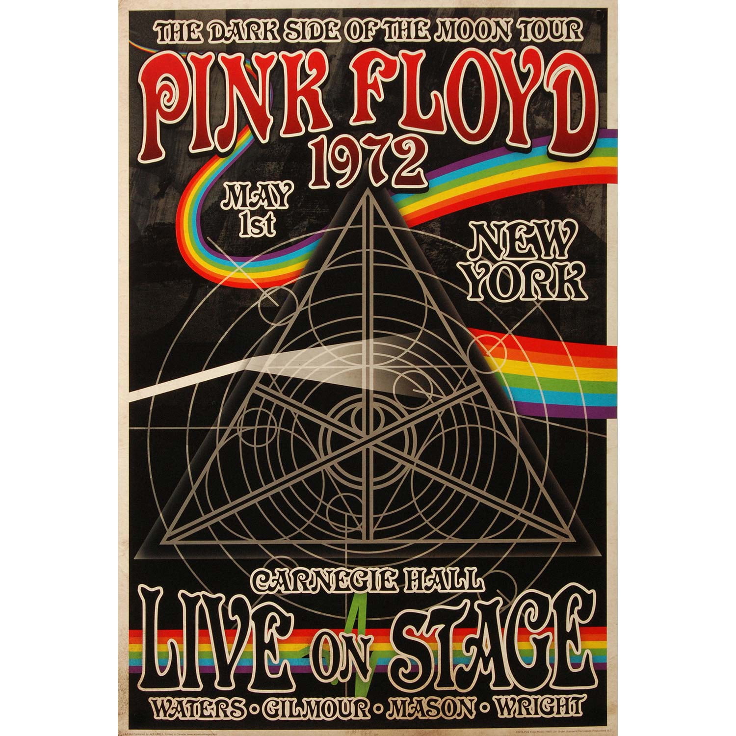 Pink Floyd - Domestic Poster - Walmart.com