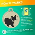 thumbnail image 4 of Cat Tailer Cat Tracker - Small and Lightweight Waterproof Bluetooth Pet Collar Attachment, 328 foot Range, Replaceable 6 Month Battery Life, Android/Apple iOS Compatible, 4 of 7