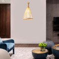 thumbnail image 3 of meriglare Retro Pendant Light Corridor Wove Lantern Single Lamp Ceiling Light S 21x38CM, 3 of 8