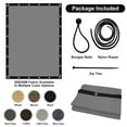 thumbnail image 7 of Jane Stone 4'X8' Rectangular 200 GSM UV Protected 100% HDPE Shade Cloth with Grommets,90% UV Block Outdoor Canopy Screen,Light Gray, 7 of 7