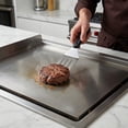 thumbnail image 4 of 4-Piece 8" Mini Stainless Steel Spatula Set, Japanese Teppanyaki Small Spatulas with Non-Slip Handle, Metal Turner for Griddle, BBQ, Baking, Pancake, Burger, Dessert Serving, 4 of 8