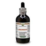 Arrowroot (Maranta Arundinacea) Powdered Root ALCOHOL-FREE Liquid Extract. Expertly Extracted by Trusted HawaiiPharm Brand. Absolutely Natural. Proudly made in USA. Glycerite 4 Fl.Oz