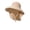 Khaki, variant on Women's Wide Brim Breathable Sun Hat, Foldable Summer Fishing Cap with Neck Flap and Adjustable Chin Strap, Lightweight Outdoor UV Protection Hat for Travel Beach Hiking Daily Wear Beige
