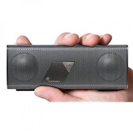 Soundmatters foxLV2 Platiunum Portable Pocket-Sized Bluetooth Speaker (Silver)