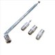 thumbnail image 4 of 4X Antena de Varilla Adaptador de 3,5 mm Antena de Radio FM Reemplazo de Tornillo TelescóPico Tipo F Conector de Enchufe Macho Receptor EstéReo AV, 4 of 10