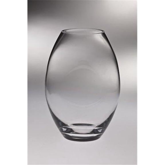 Majestic Gifts Inc.  European High Quality Lead Free Glass  Vase 10"H