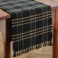 thumbnail image 2 of Park Designs Sturbridge Table Runner, 13 by 54", Black, 2 of 4