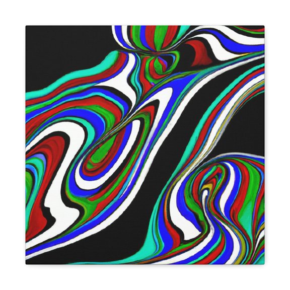 Serenely Swirling Whorls - Canvas