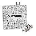 thumbnail image 2 of Picnic Maneta de aluminio Film La césped Mat de césped portátil Multipropósito de camping Mat para el patio trasero Jardín de pesca de senderismo, 2 of 8
