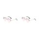 thumbnail image 4 of Jumpingount Gafas de sol en forma de corazón para mujer, disfraz de senderismo al aire libre, gafas de sol para fiesta, banquete, gafas Retro, Type9 NO9, 4 of 6