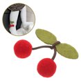 thumbnail image 2 of Plush Cherry Balls 10Pcs Red For Girls Crafts And Pompoms Craft, 2 of 9