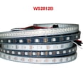 thumbnail image 1 of Tira de luces led de píxeles inteligentes WS2812B, 1m/2m/3m/4m/5m, 30/60/144 píxeles/led/m, WS2812 IC, IP30/IP65/IP67 cinta de lámpara led DC5V, 1 of 3