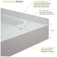 thumbnail image 5 of Transolid Trs_Flu6030l Flu-Series 60" X 30" Rectangular Shower Base - White, 5 of 7