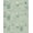 Green, Pattern 2, variant on ODIKA 4'x6' Forest Green Geometric Tufted Washable Area Rug Modern Art With Bold Angular Lines Ornamental for Home Office, Under Desk, Non-Slip Chair-Friendly, Flatwoven