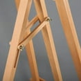 thumbnail image 2 of M&T Displays Wood Modern Art Easel for Floor Tripod Style (Adjustable) 23x42x59, 2 of 10