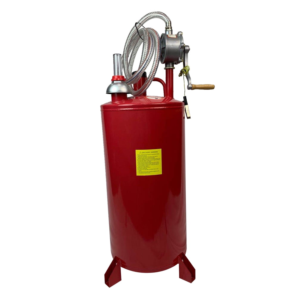 Kmowoo 20 Gallon Gas Caddy Tank Storage Drum Gasoline Diesel Fuel Transfer Red JGC20 Pantone