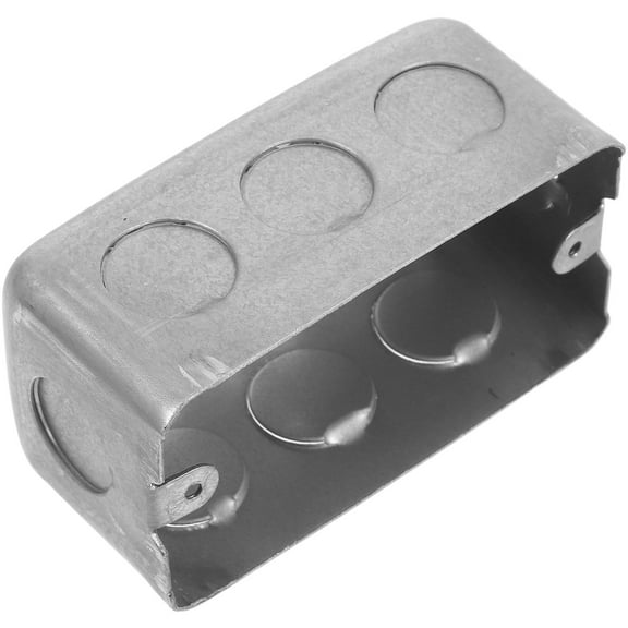 OFFIGAM 1-Pack Outdoor Electric Junction Box Iron for Electrical Connections and Installations