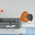 thumbnail image 2 of Reloj De Pared Moderno Con Adorno De Tesoro Festivo, Estatua De Cornucopia, Regalo Para Dormitorio, Inauguración De La Casa, Baño, Restaurante Y Hogar., 2 of 8