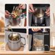 thumbnail image 4 of Stainless Steel Fry Kitchen Pot 2L Kitchen Fryer Pan Large Capacity Multifunctional Oil Filter Tank, 4 of 5