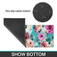 thumbnail image 6 of Pioneer Flower Floral Print Pattern Kitchen Rugs Sets Of 2,Anti Fatigue Kitchen Mat Rugs Non Slip Washable,Decorative Kitchen Floor Mats for Kitchen,Sink,Laundry,17"x30"+17"x47", 6 of 7