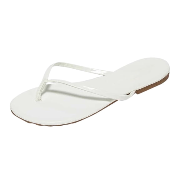 ibiyuan Women's Flip Flops Thong Sandals for Women Wide Non- Thick Sole Womens House Slippers Comfortable Shower Shoes Women Non for Walking Slides Women