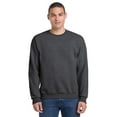 thumbnail image 3 of Gildan Long Sleeve Men's Sweatshirt, Durable Heavy Blend Casual Crewneck Sweatshirt, Dark Heather, 3XL, 3 of 6
