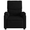 thumbnail image 5 of vidaXL Massage Recliner Chair Black Fabric, 5 of 5