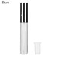 thumbnail image 4 of FLAMEEN Refillable Makeup Bottle,25pcs 10ml Empty Clear Lipgloss Bottle Tube Makeup Cosmetics Refillable Bottle Eyelash Growth Liquid Container,Lipgloss Tube, 4 of 8