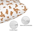 thumbnail image 3 of KLL Labrador Retriever Housses de Coussin pour Chien Fermeture Enveloppe, Super Douce et Confortable Housse de Coussin en Polaire Pelucheuse-16"x24 Pouces, 3 of 6