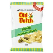 Old Dutch Dill Pickle Chips 1 Large Bag {Imported From Canada}