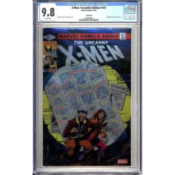 UNCANNY X-MEN #141 Facsimile Foil Edition - CGC 9.8 Days of Future Past Marvel
