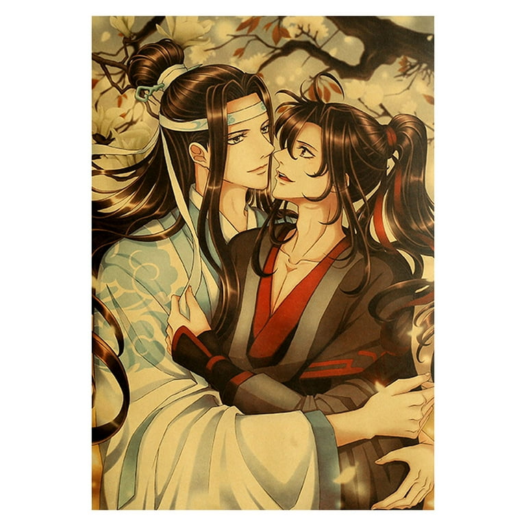 DraggmePartty Anime Mo Dao Zu Shi Poster Figure Wall Art Painting