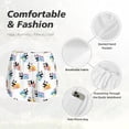 thumbnail image 4 of KLL Panda And Rainbow Pattern Shorts Women,Athletic Shorts High Waisted Running Shorts Pocket Sporty Short Gym Elastic Workout Shorts-Large, 4 of 7
