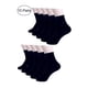 thumbnail image 2 of Paquete de 10 calcetines ligeros elásticos y transpirables uxcell para mujer 7-9 Negro, 2 of 5