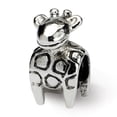 thumbnail image 1 of 925 Sterling Silver Charm For Bracelet Kids Giraffe Bead Kid Line, 1 of 8