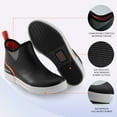 thumbnail image 3 of Bassdash Men’s 4.5" Waterproof Fishing Deck Boots Anti-Slip Rubber Ankle Boots Rain Shoes for Boating Gardening Working, 3 of 7