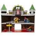 thumbnail image 3 of Super Mario Deluxe Bowser Castle Playset with Bonus 5 Figures, 3 of 8