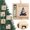 A7, variant on Christmas Cash Present Holder Ornament, Festive Money Holder Ornament for Xmas Tree, Decorative Christmas Money Ornament for Cash Gift Giving, Holiday Tree Hanging Decoration